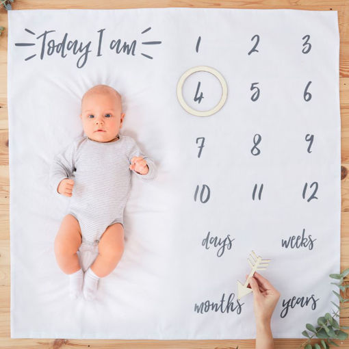 Picture of BABY MILESTONE BLANKET KEEPSAKE